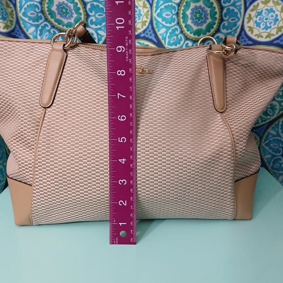 Coach Ava Tote Bag - Tan - Picture 13 of 16